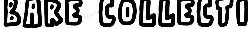 Bare Collective Bold字体转换